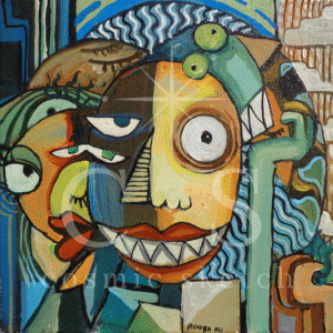 Masked Civilization (Digital Print)